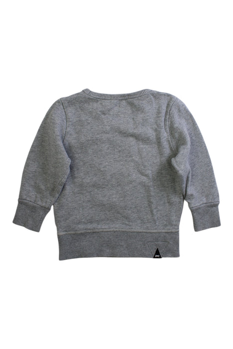 A Grey Crewneck Sweatshirts from Denham in size 12-18M for girl. (Back View)