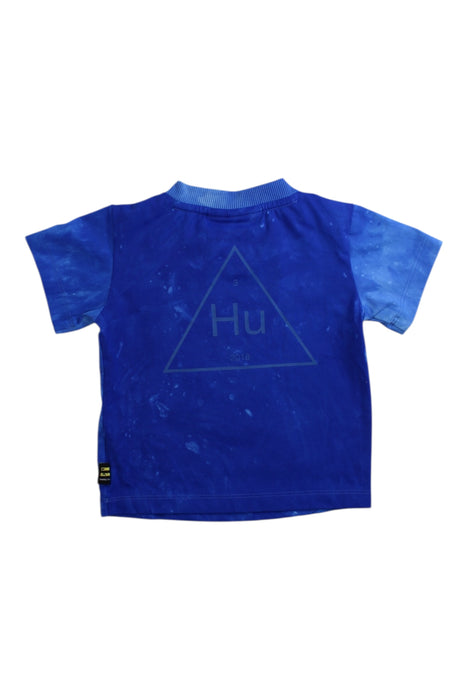 A Blue Short Sleeve T Shirts from Adidas in size 6-12M for boy. (Back View)