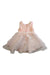 A Pink Sleeveless Dresses from Rare Editions in size 6-12M for girl. (Back View)