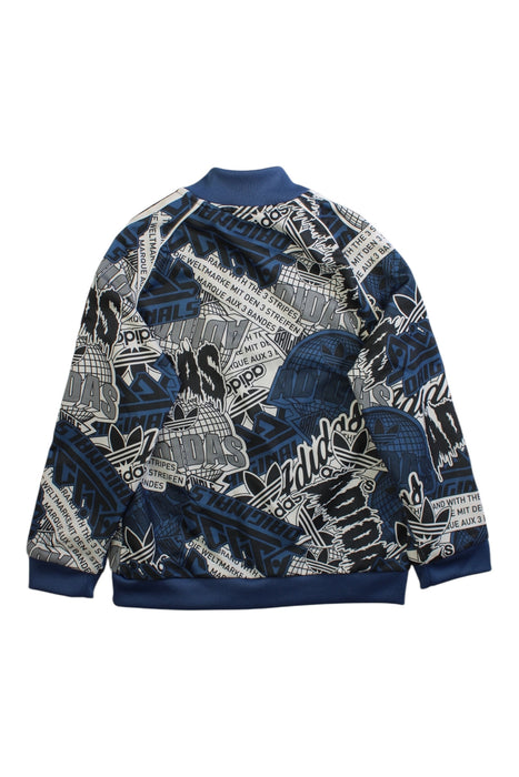 A Multicolour Lightweight Jackets from Adidas in size 5T for boy. (Back View)