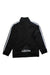 A Black Zippered Sweatshirts from Adidas in size 6T for boy. (Back View)
