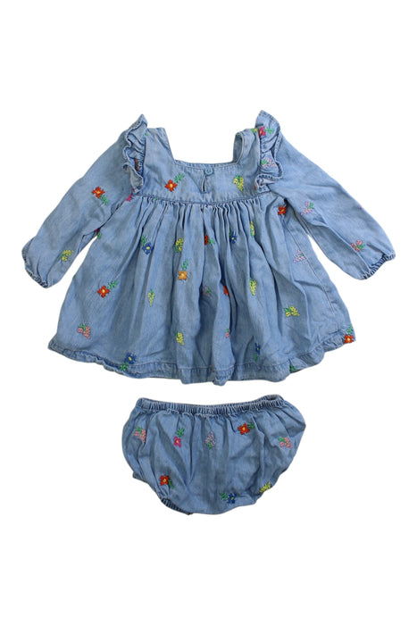 A Blue Shorts Sets from Stella McCartney in size 3-6M for girl. (Back View)
