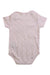 A Pink Short Sleeve Bodysuits from Dolce & Gabbana in size 3-6M for girl. (Back View)