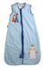 A Blue Sleepsacs from Grobag in size O/S for boy. (Front View)