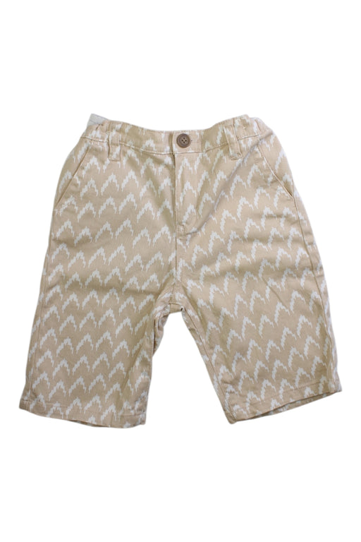 A Beige Shorts from Gingersnaps in size 6T for boy. (Front View)