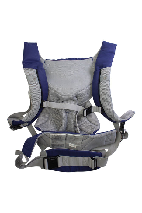 A Blue Baby Carriers from Ergobaby in size O/S for boy. (Front View)