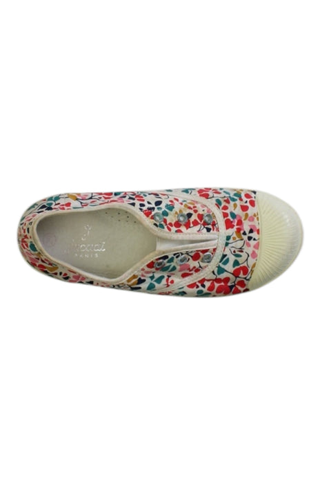 A Multicolour Slip Ons from Jacadi in size 5T for girl. (Front View)