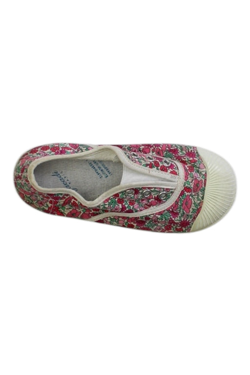 A Multicolour Slip Ons from Jacadi in size 4T for girl. (Front View)