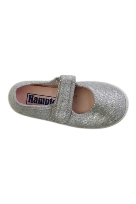 A Silver Flats from Hampton Classics in size 3T for girl. (Front View)