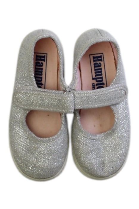 A Silver Flats from Hampton Classics in size 3T for girl. (Back View)