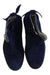 A Navy Booties from Tartine et Chocolat in size 5T for girl. (Back View)