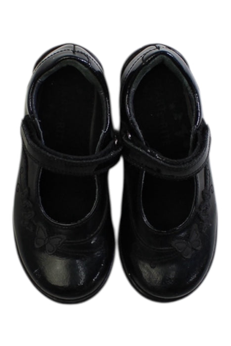 A Black Dress Shoes from Start-Rite in size 4T for girl. (Back View)