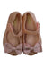 A Pink Flats from Mini Melissa in size 18-24M for girl. (Back View)