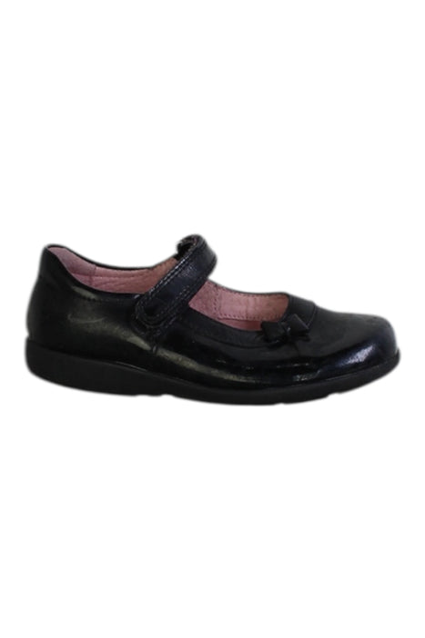 A Black Dress Shoes from Start-Rite in size 4T for girl. (Front View)