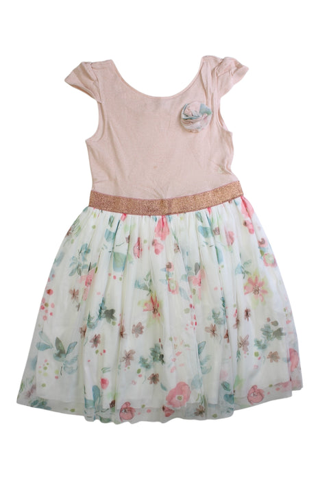 A Multicolour Tulle Skirts from Petit Bateau in size 6T for girl. (Front View)