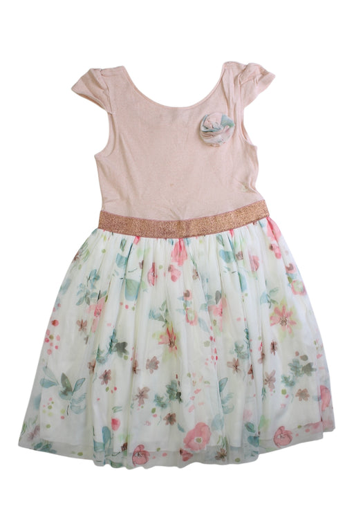 A Multicolour Tulle Skirts from Petit Bateau in size 6T for girl. (Front View)