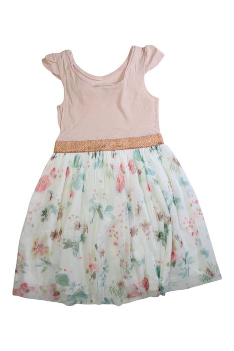 A Multicolour Tulle Skirts from Petit Bateau in size 6T for girl. (Back View)
