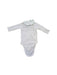 A Pink Long Sleeve Bodysuits from Jacadi in size 0-3M for girl. (Front View)