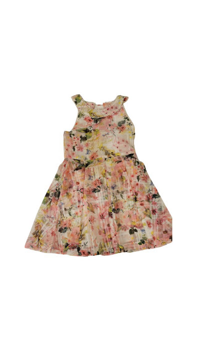 A Multicolour Sleeveless Dresses from Baker by Ted Baker in size 9Y for girl. (Front View)