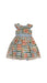 A Multicolour Short Sleeve Dresses from Origami in size 6T for girl. (Front View)