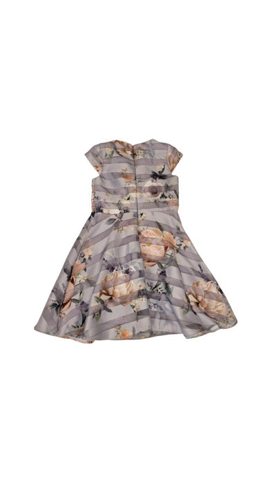 A Grey Short Sleeve Dresses from Lipsy London in size 9Y for girl. (Back View)