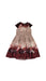 A Burgundy Short Sleeve Dresses from Lipsy London in size 8Y for girl. (Back View)