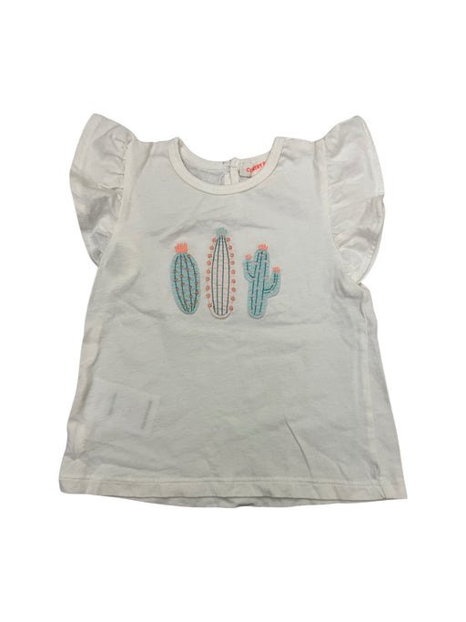 A White Short Sleeve Tops from Country Road in size 6-12M for girl. (Front View)