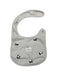 A Grey Bibs from Country Road in size 3-6M for neutral. (Front View)