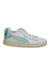 A White Sneakers from Puma in size 3T for girl. (Front View)