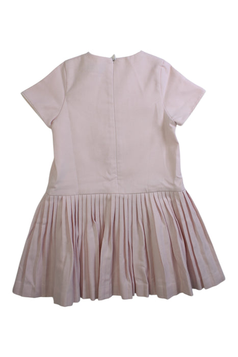 A Pink Short Sleeve Dresses from Tartine et Chocolat in size 5T for girl. (Back View)