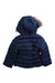A Navy Puffer/Quilted Coats & Outerwear from Nicholas & Bears in size 3T for girl. (Back View)