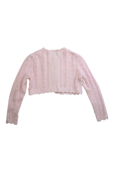 A Pink Cardigans from Polo Ralph Lauren in size 5T for girl. (Back View)