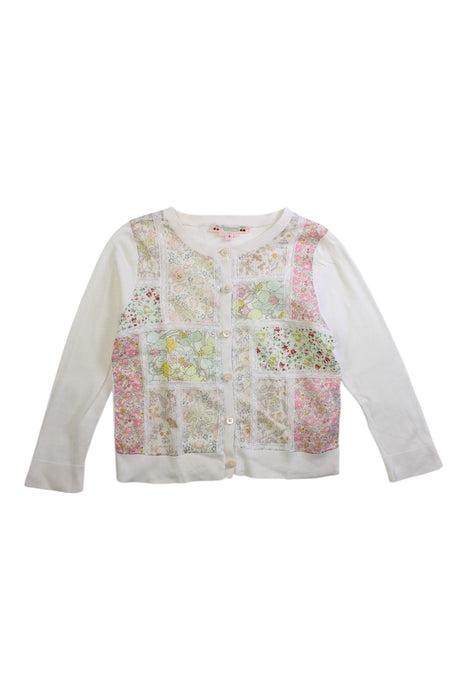 A Multicolour Long Sleeve Tops from Bonpoint in size 4T for girl. (Front View)