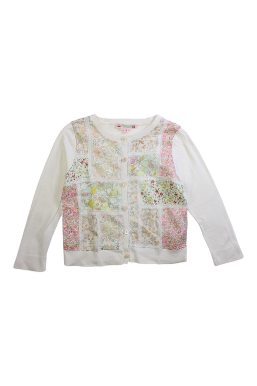 A Multicolour Long Sleeve Tops from Bonpoint in size 4T for girl. (Front View)