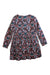 A Multicolour Long Sleeve Dresses from Jacadi in size 5T for girl. (Back View)