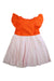 A Multicolour Sleeveless Dresses from Jacadi in size 5T for girl. (Front View)