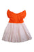 A Multicolour Sleeveless Dresses from Jacadi in size 5T for girl. (Back View)