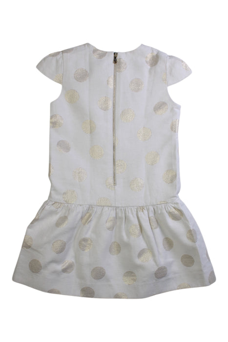 A Ivory Sleeveless Dresses from Tartine et Chocolat in size 5T for girl. (Back View)