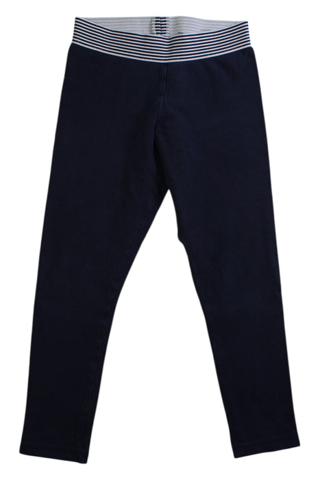 A Navy Leggings from Jacadi in size 6T for girl. (Front View)