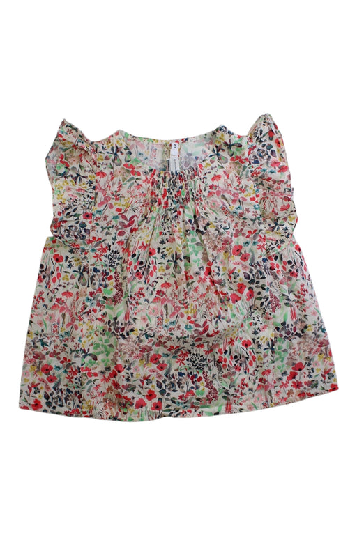 A Multicolour Sleeveless Tops from Bonpoint in size 6T for girl. (Front View)