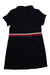 A Navy Short Sleeve Dresses from Gucci in size 5T for girl. (Back View)