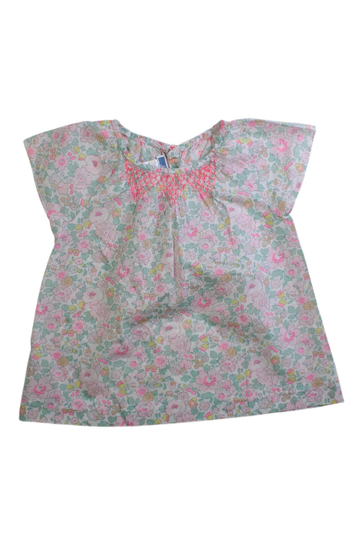 A Multicolour Sleeveless Tops from Jacadi in size 5T for girl. (Front View)