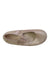 A Gold Flats from Manuela de Juan in size 5T for girl. (Front View)
