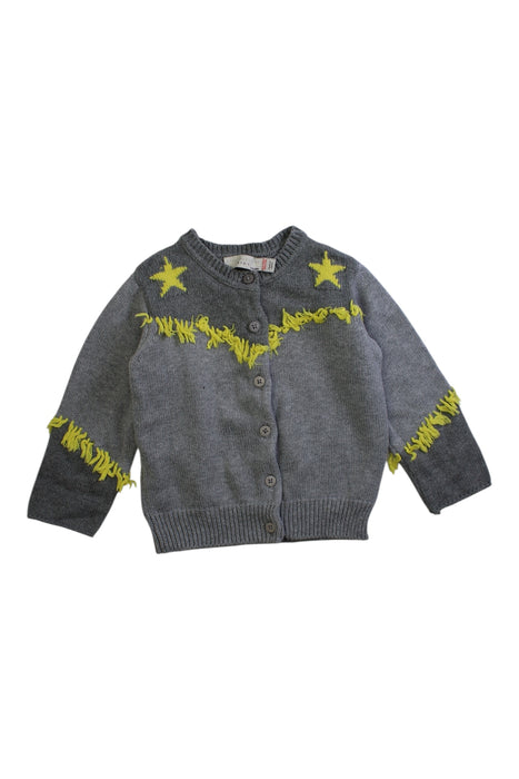 A Grey Cardigans from Stella McCartney in size 12-18M for girl. (Front View)