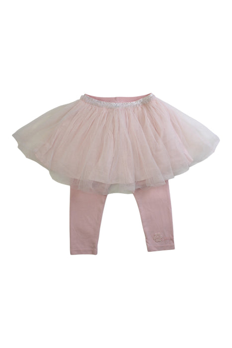 A Pink Tulle Skirts from Tartine et Chocolat in size 18-24M for girl. (Front View)