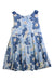 A Multicolour Sleeveless Dresses from Mayoral in size 5T for girl. (Back View)