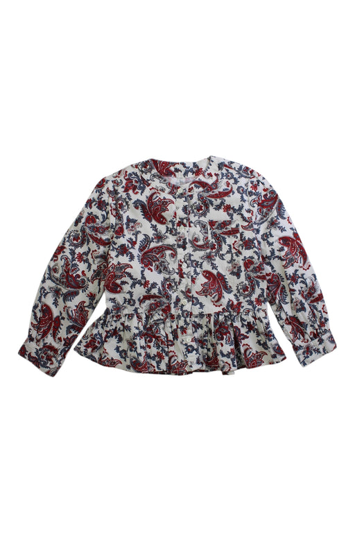 A Multicolour Long Sleeve Tops from Claudine in size 3T for girl. (Front View)