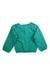 A Green Cardigans from Jacadi in size 3T for girl. (Back View)