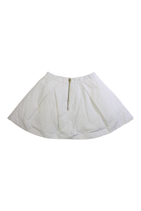 A White Short Skirts from Jacadi in size 5T for girl. (Back View)