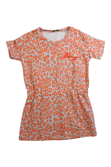 A Orange Short Sleeve Dresses from Kenzo in size 4T for girl. (Front View)
